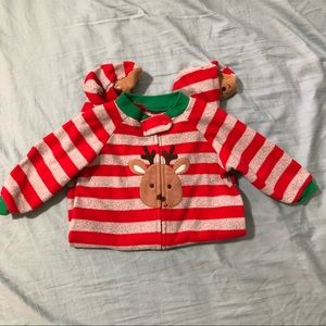 3/$12 Just One You Christmas Fleece Pajamas 9M